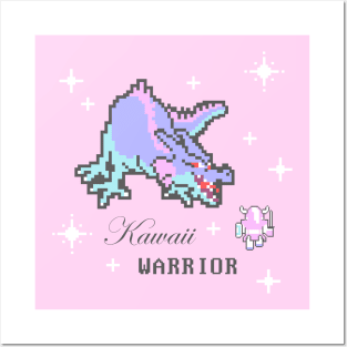 Kawaii Warrior Posters and Art